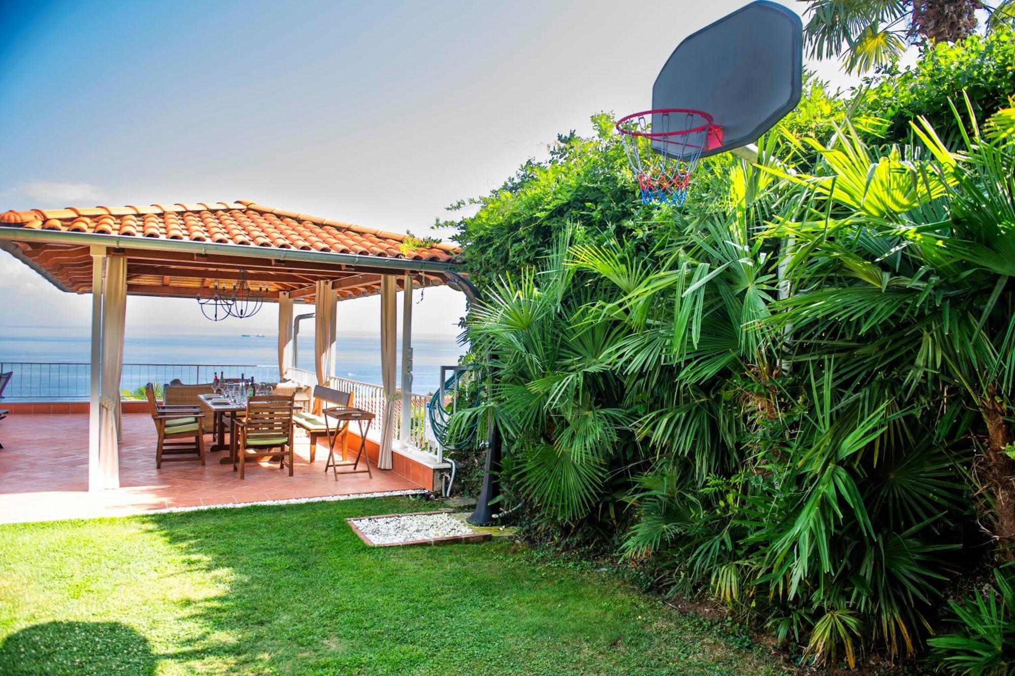 Villa Lovran - 150M To The Beach - Infinity Pool - Incredible Sea View - Fitness Room Zewnętrze zdjęcie